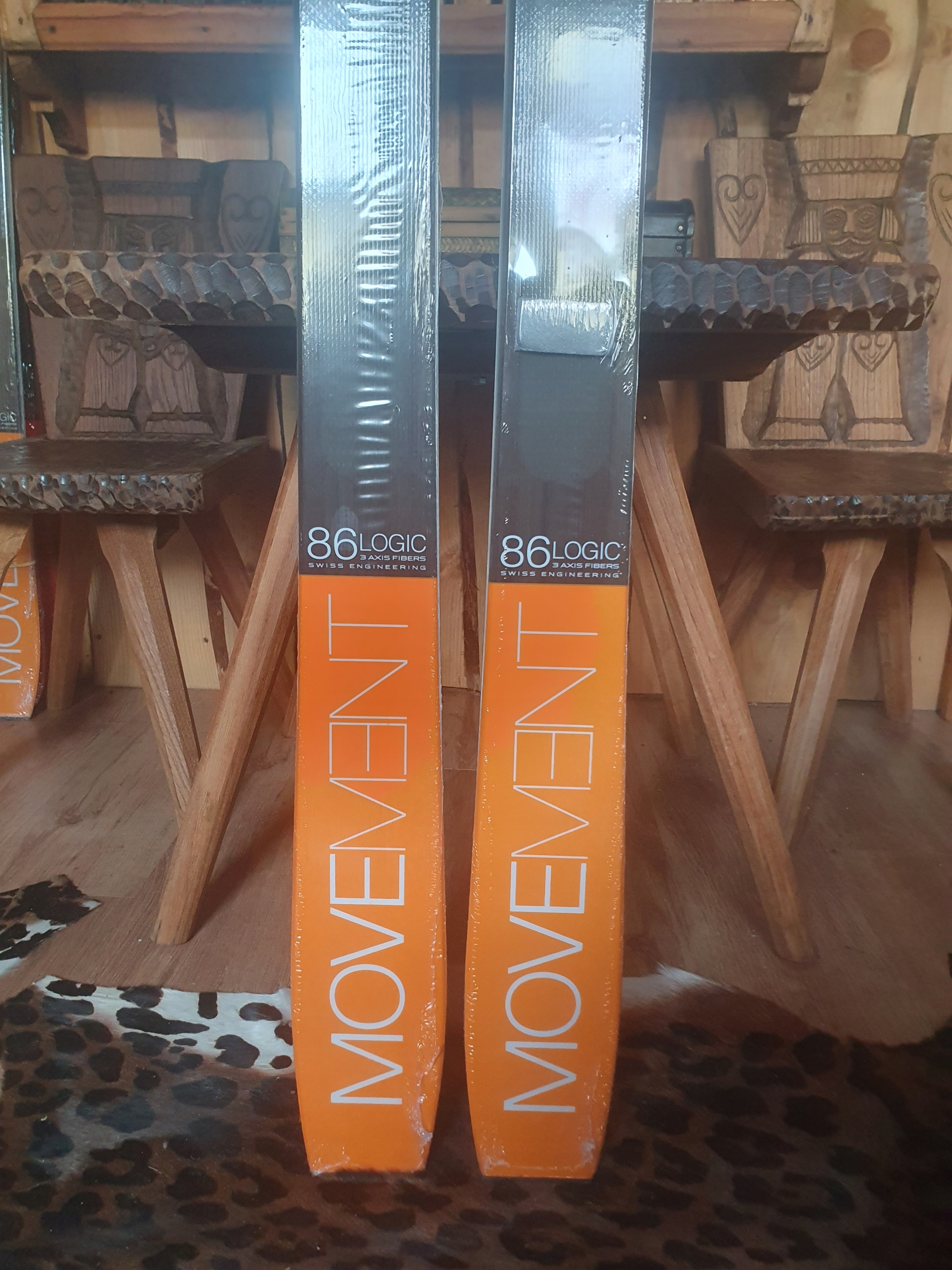 komplet MOVEMENT,logic,86,169cm+ foki skitour-freeride NOWKI Długość nart 169 cm