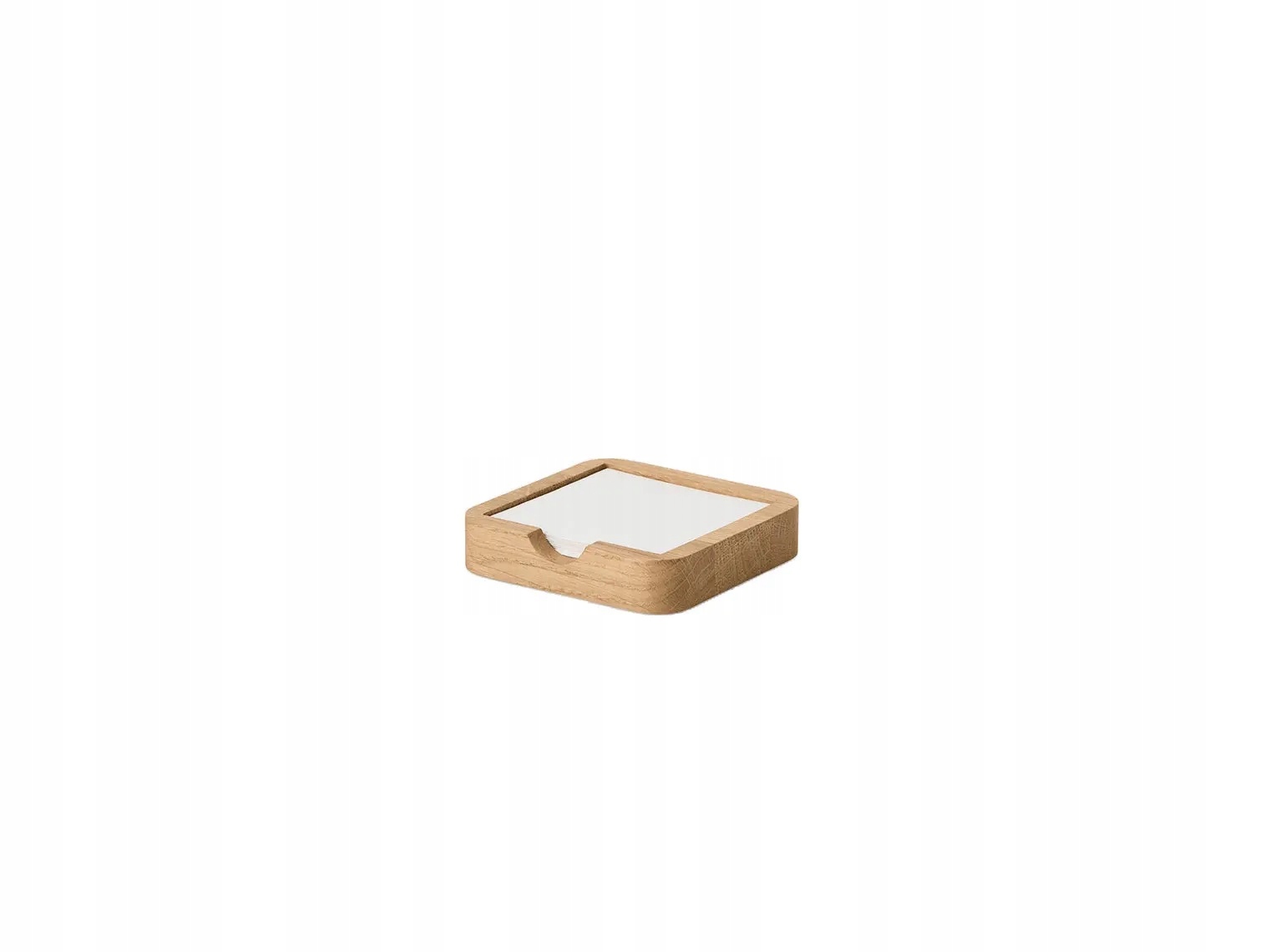 Oakywood Dřevěná miska na Sticky Notes 9.5 x 9.5 cm Oakyblocks Dub