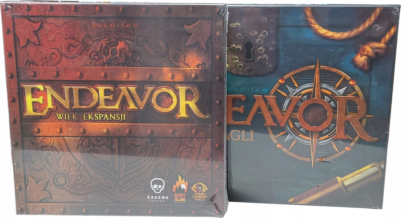 Endeavor Wiek Żagli Wiek Ekspansji zestaw gra planszowa z dodatkiem