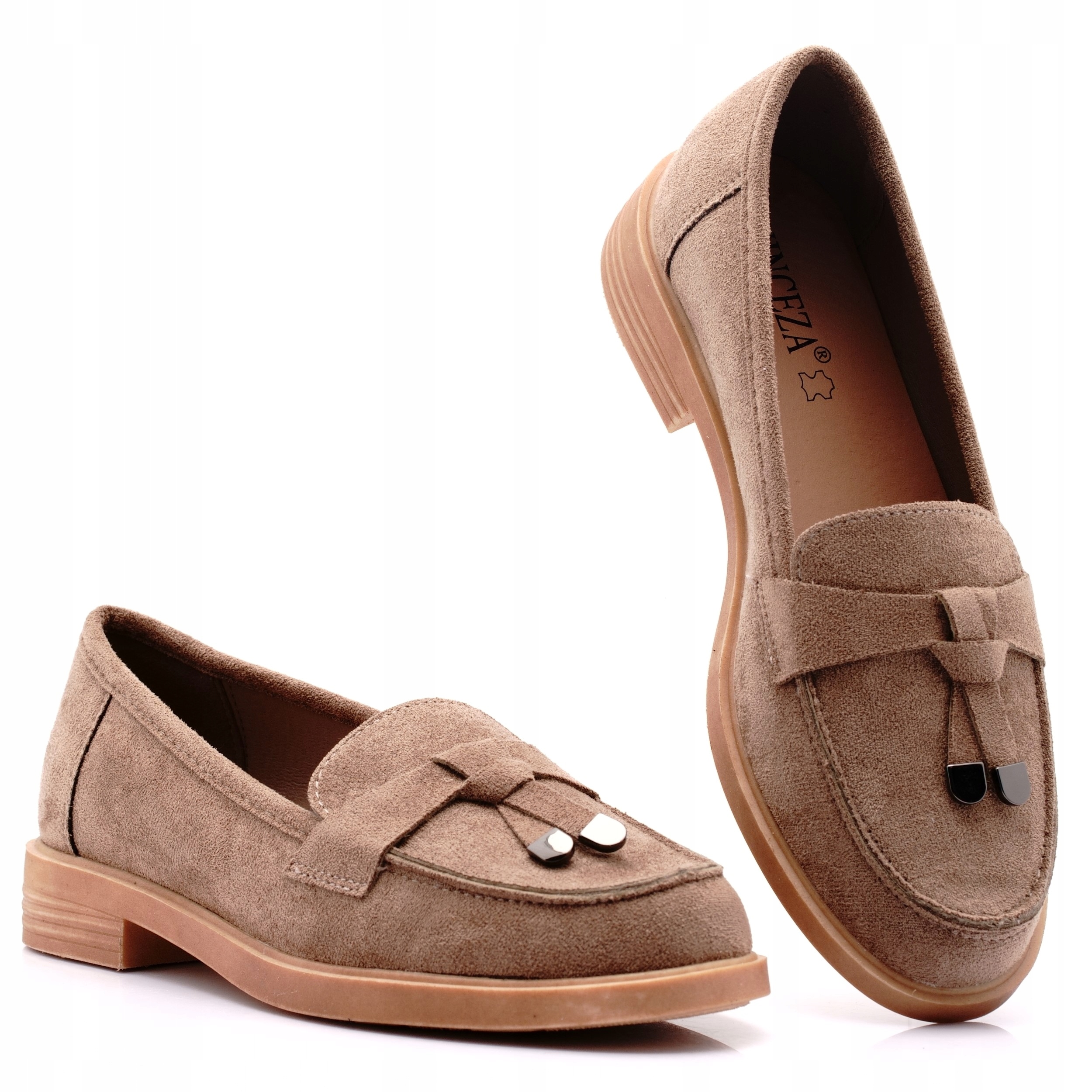 VINCEZA LORDSY DAMSKIE MOKASYNY PÓŁBUTY 58234 39 Płeć kobieta