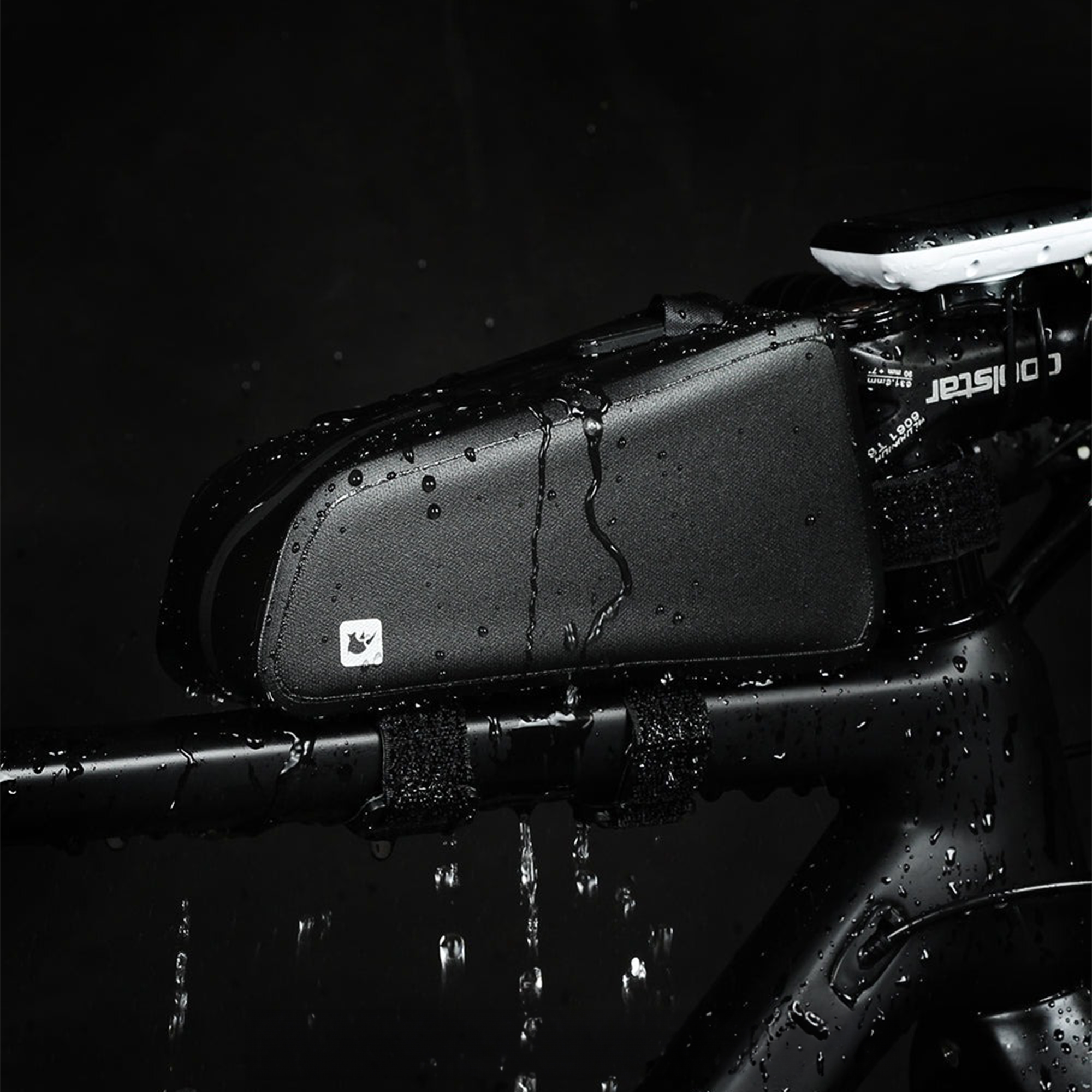 Torba rowerowa na ramę Wodoodporna sakwa rowerowa 1.2L Rhinowalk Montaż na ramę