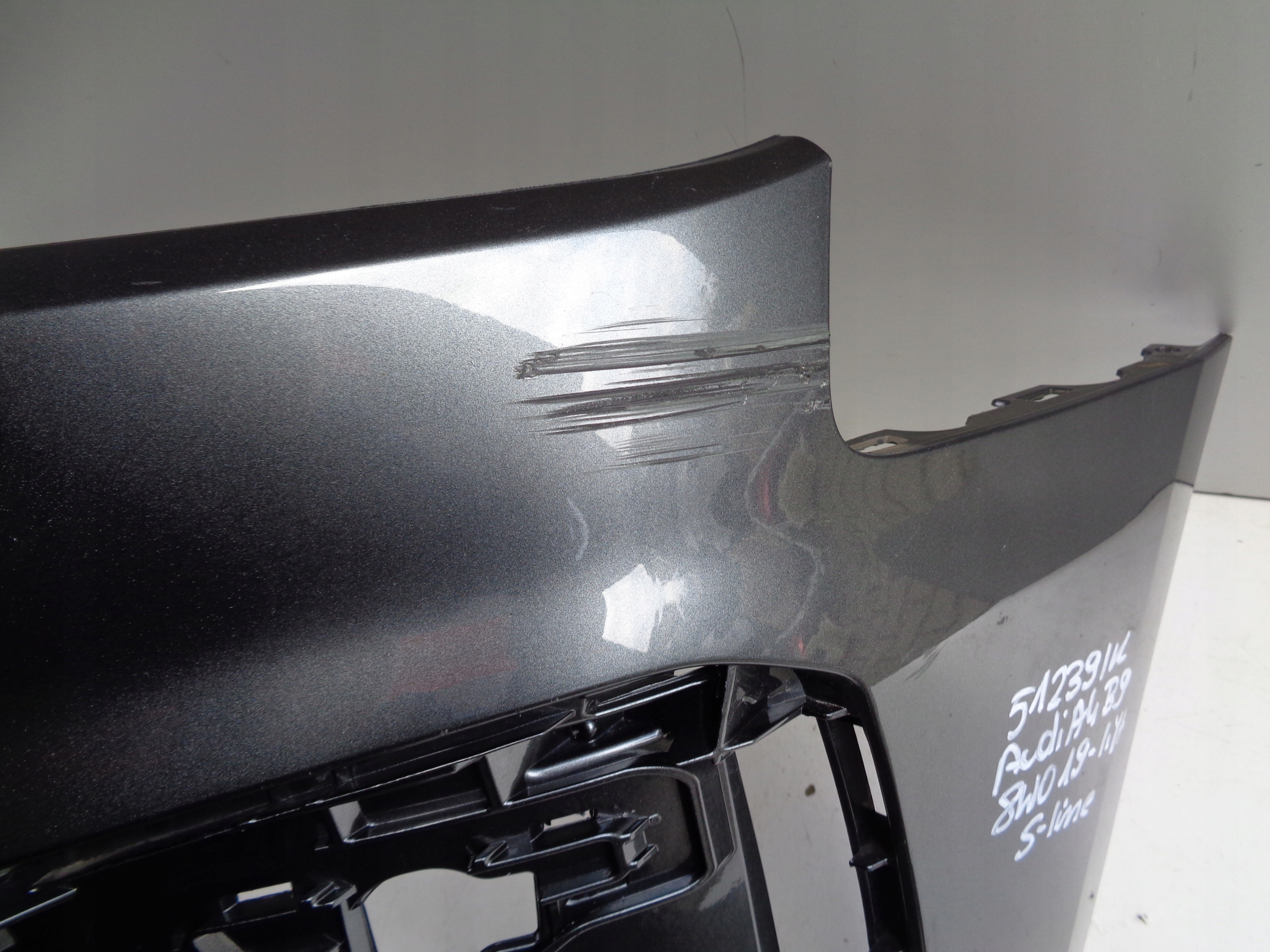 front bumper AUDI A4 B9 8W 8W0 19- LIFT S-LINE NR 51239