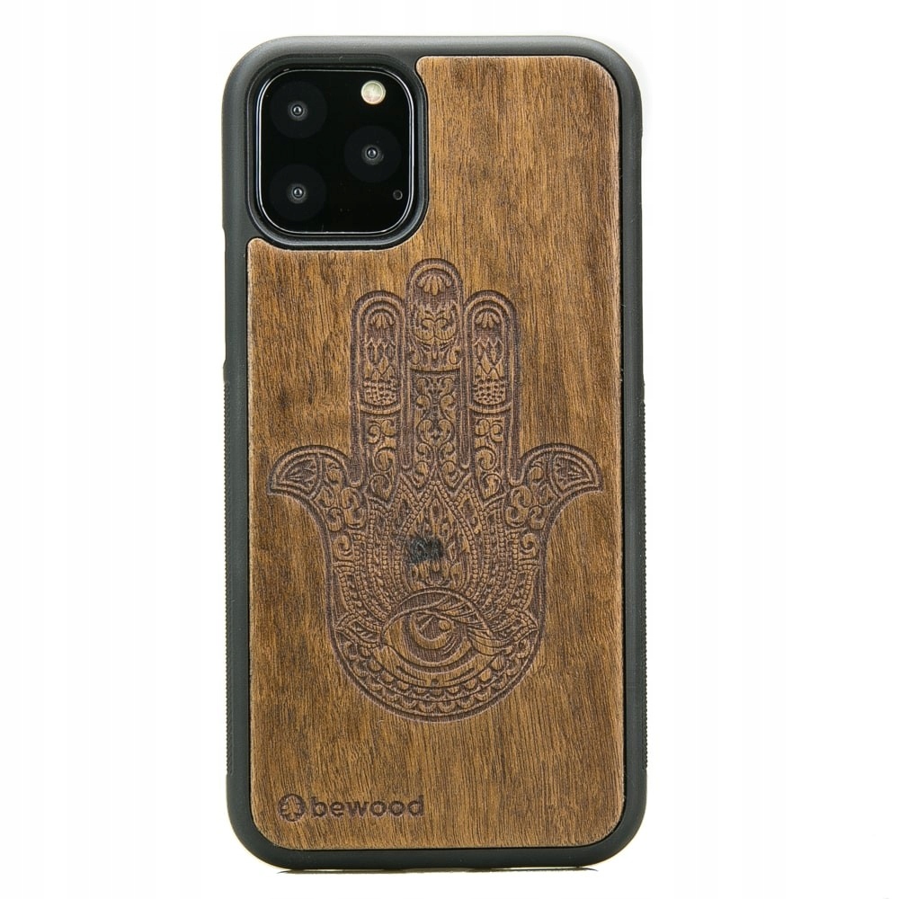 Pouzdro Bewood pro iPhone 11 Pro Hamsa Imbuia