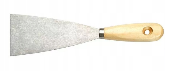 SZPACHELKA MALARSKA 4cm RĄCZKA DREWNIANA HARDY