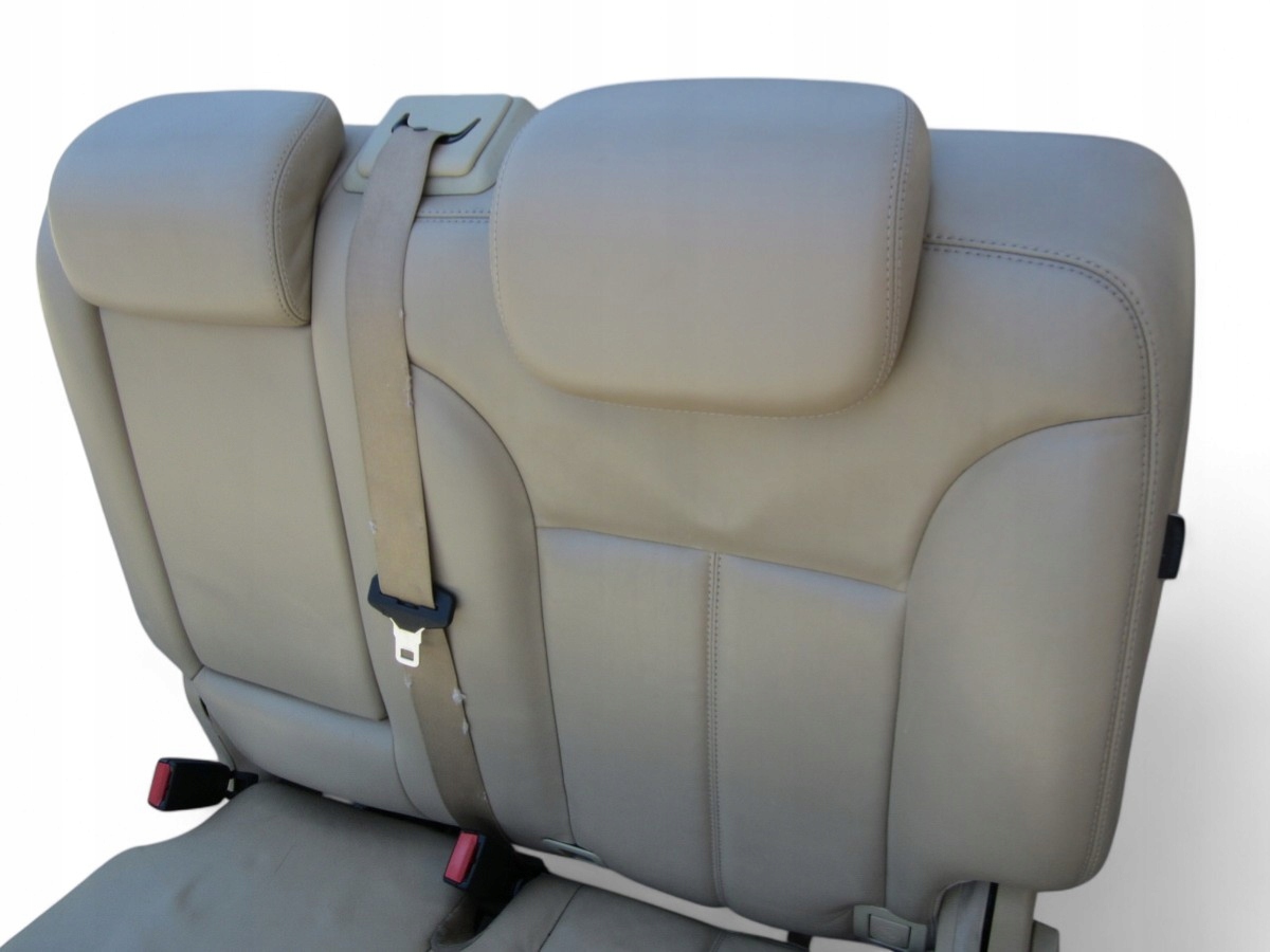 Sitz hinten heck links II rzad Mercedes GL X164 BEIGE