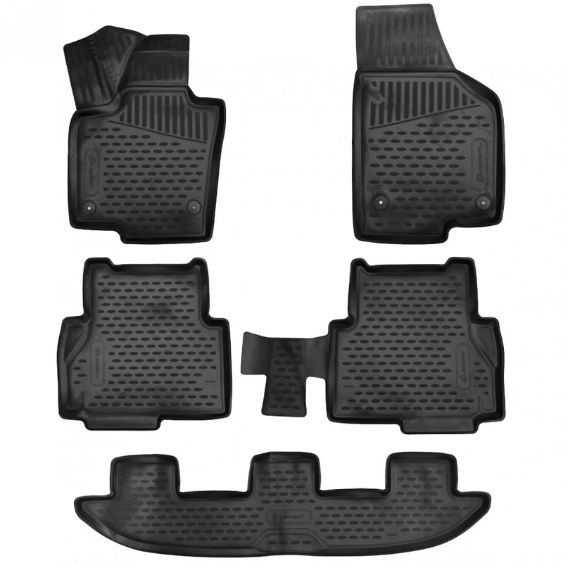 Gumové autokoberce Novline Vw Sharan 2010-2022 (7 míst)