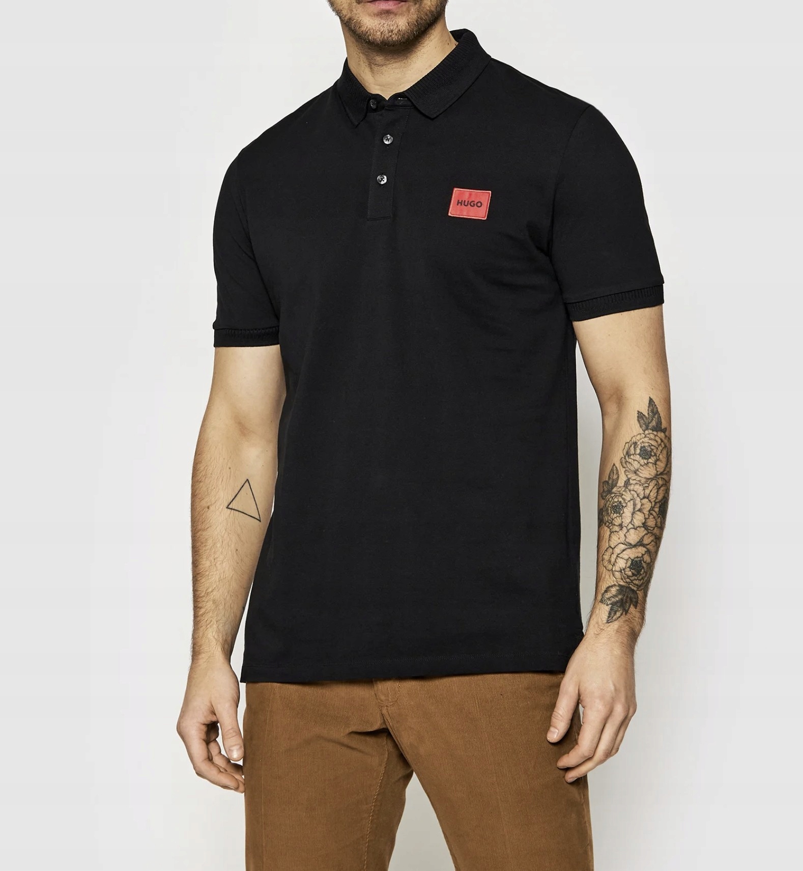 Pánské černé Polokošile Hugo Boss vel. XL