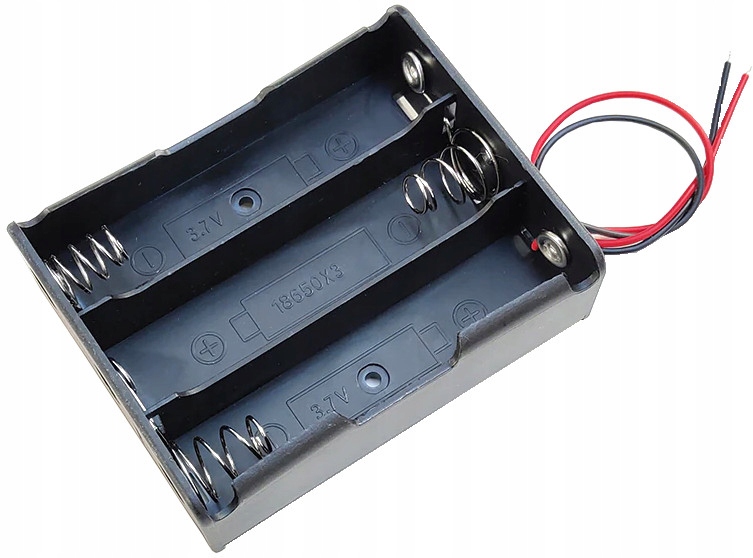 

Koszyk pojemnik na ogniwo 3x 18650 3S 11,1V