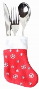 

Etui na Sztućce Skarpeta Mikołaja Śnieżynki Święta