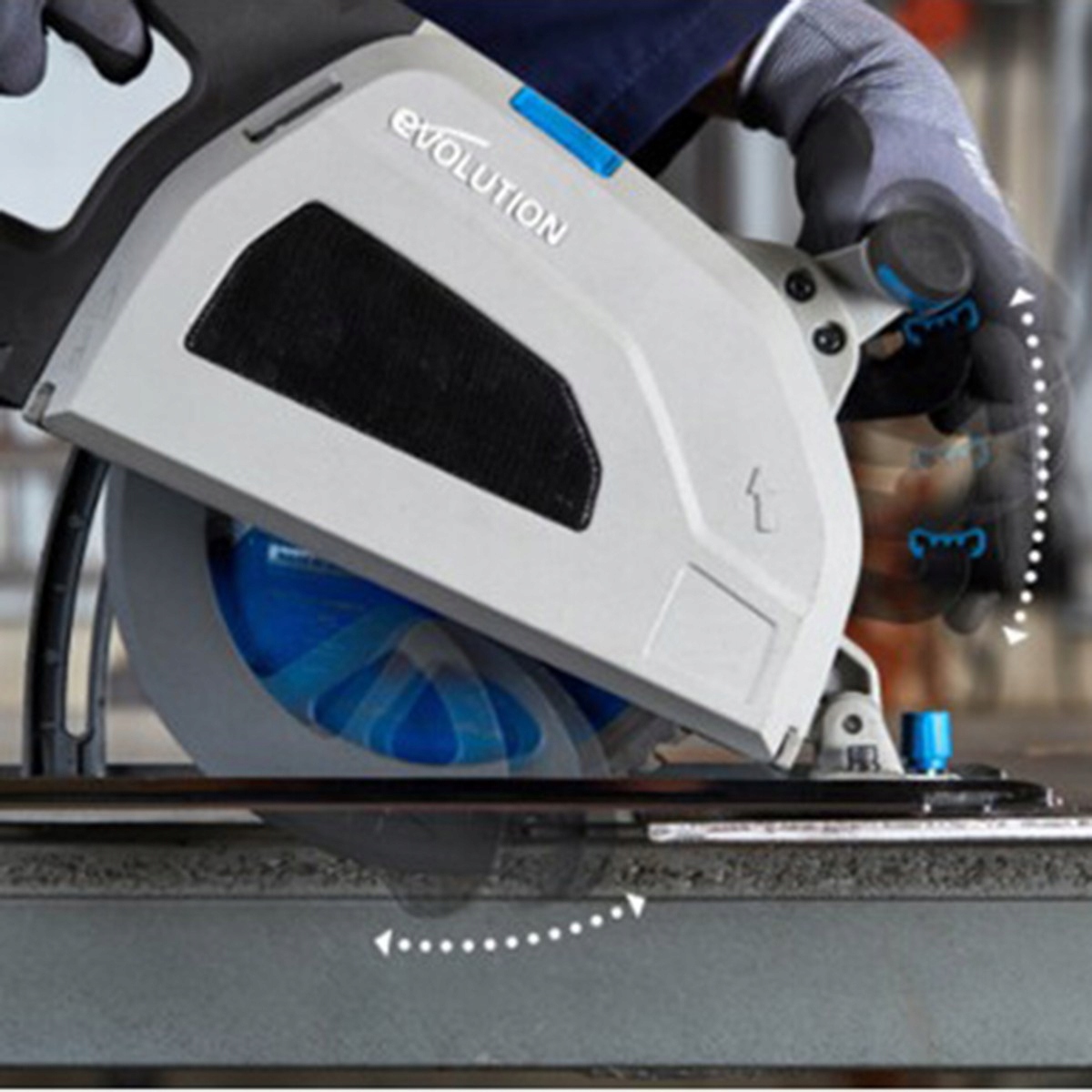 PILARKA DO CIĘCIA STALI EVOLUTION S210CCS 1800W TARCZA TCT 210MM Kod producenta EVO-S210CCS