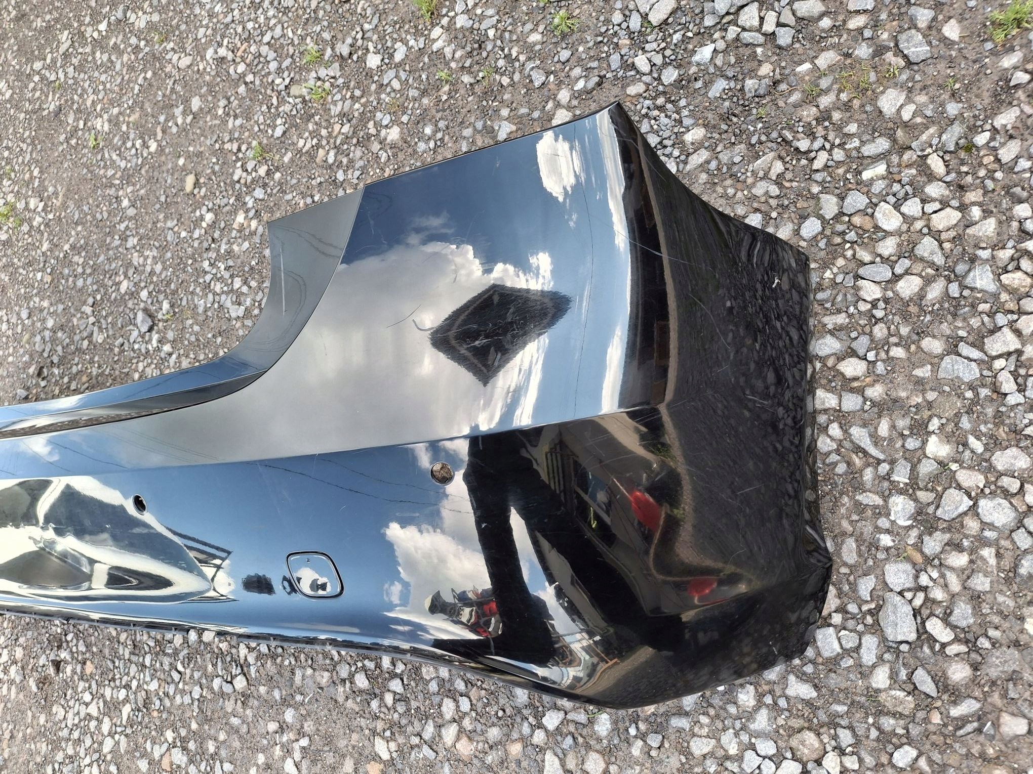 bumper rear MERCEDES A-KLASA W176 2012R->2015R