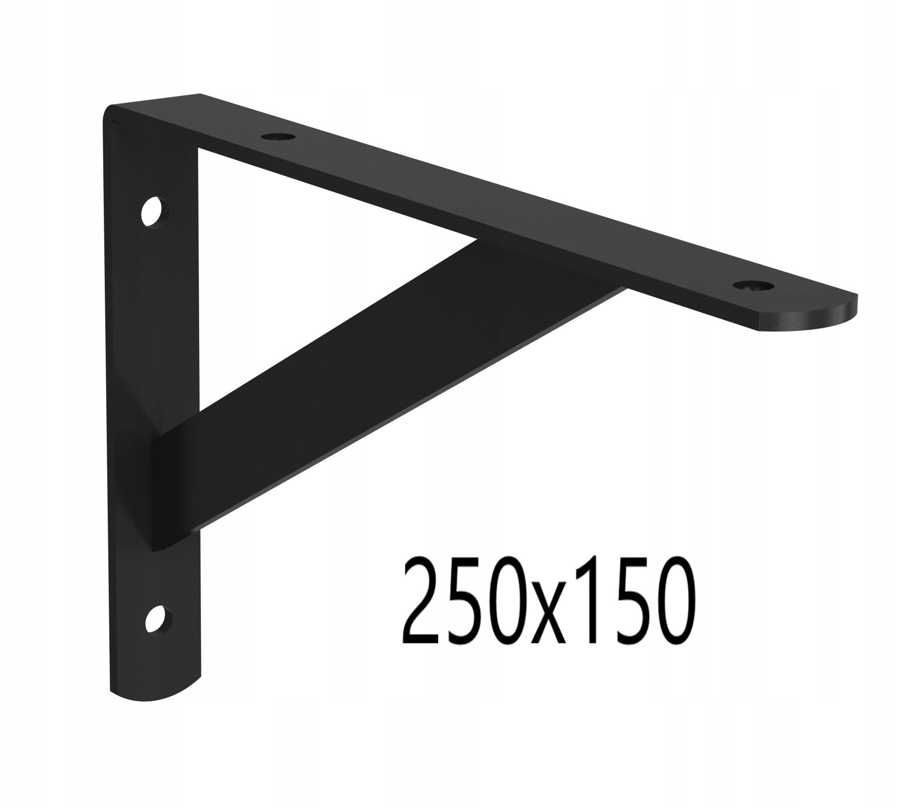 

Wspornik Podpórka Półki 250x150x3mm #duży Udźwig#