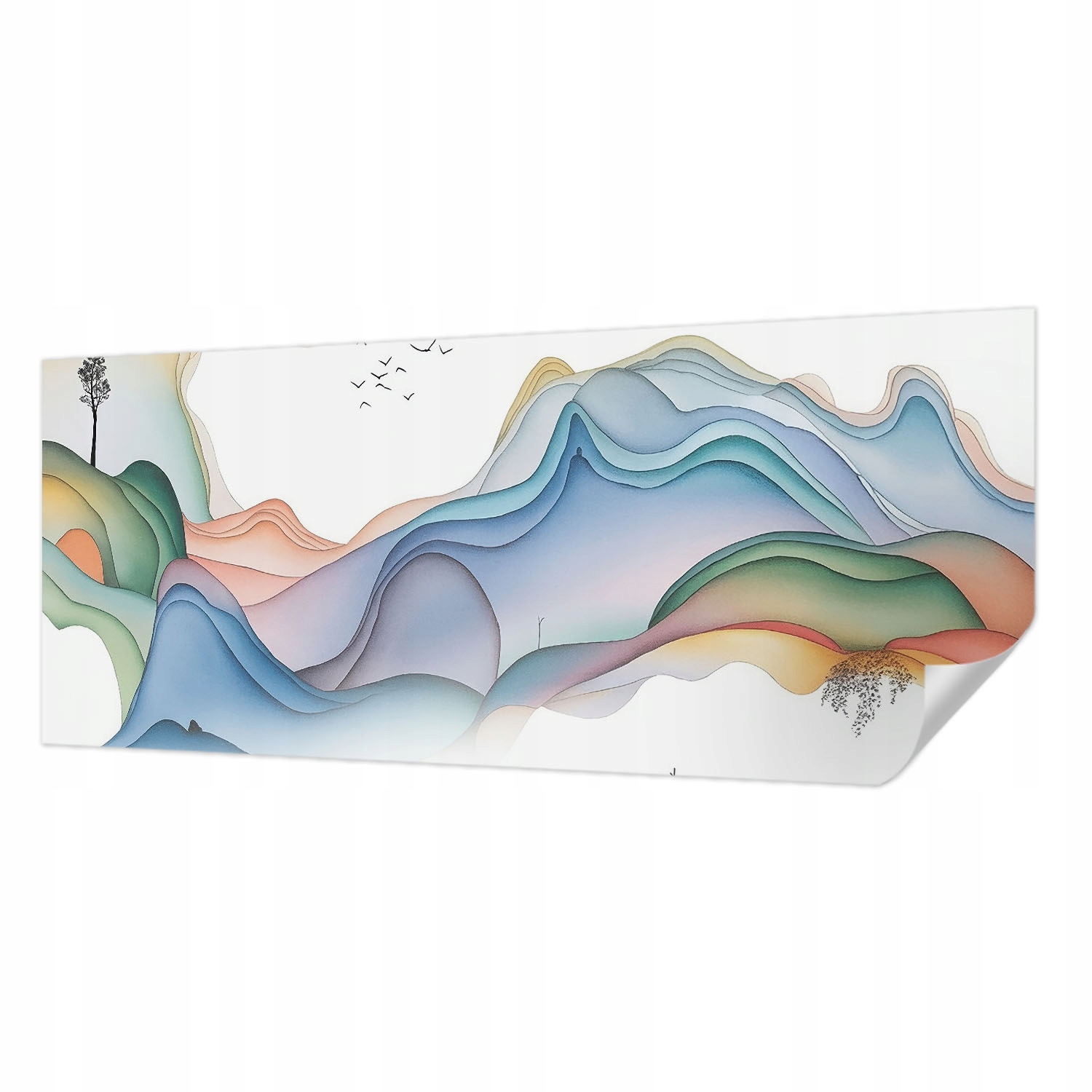 Fototapeta Samolepicí Trvalá dekorace domu Krajina snů 250x104 cm