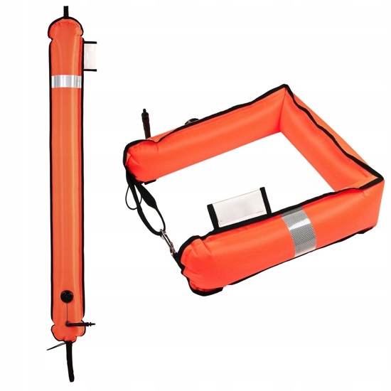 Bojka dekompresyjna XDeep 140 cm zamknięta żółta Marka XDeep