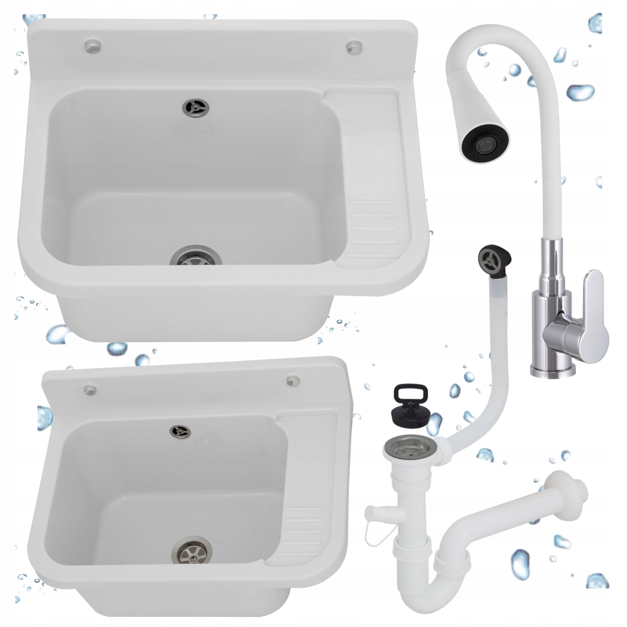 Technický Dřez Pracovní Komora Prádelna Kotelna Baterie Ohebné Ramínko