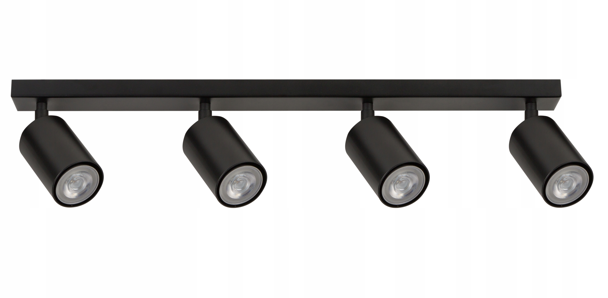 Čierna stropná lampa, spoty do kuchyne, jedáleň nad ostrovček, stôl Zoom 4