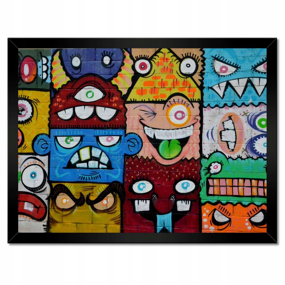 Plakáty v rámu 40x30 Graffiti Pouliční umění