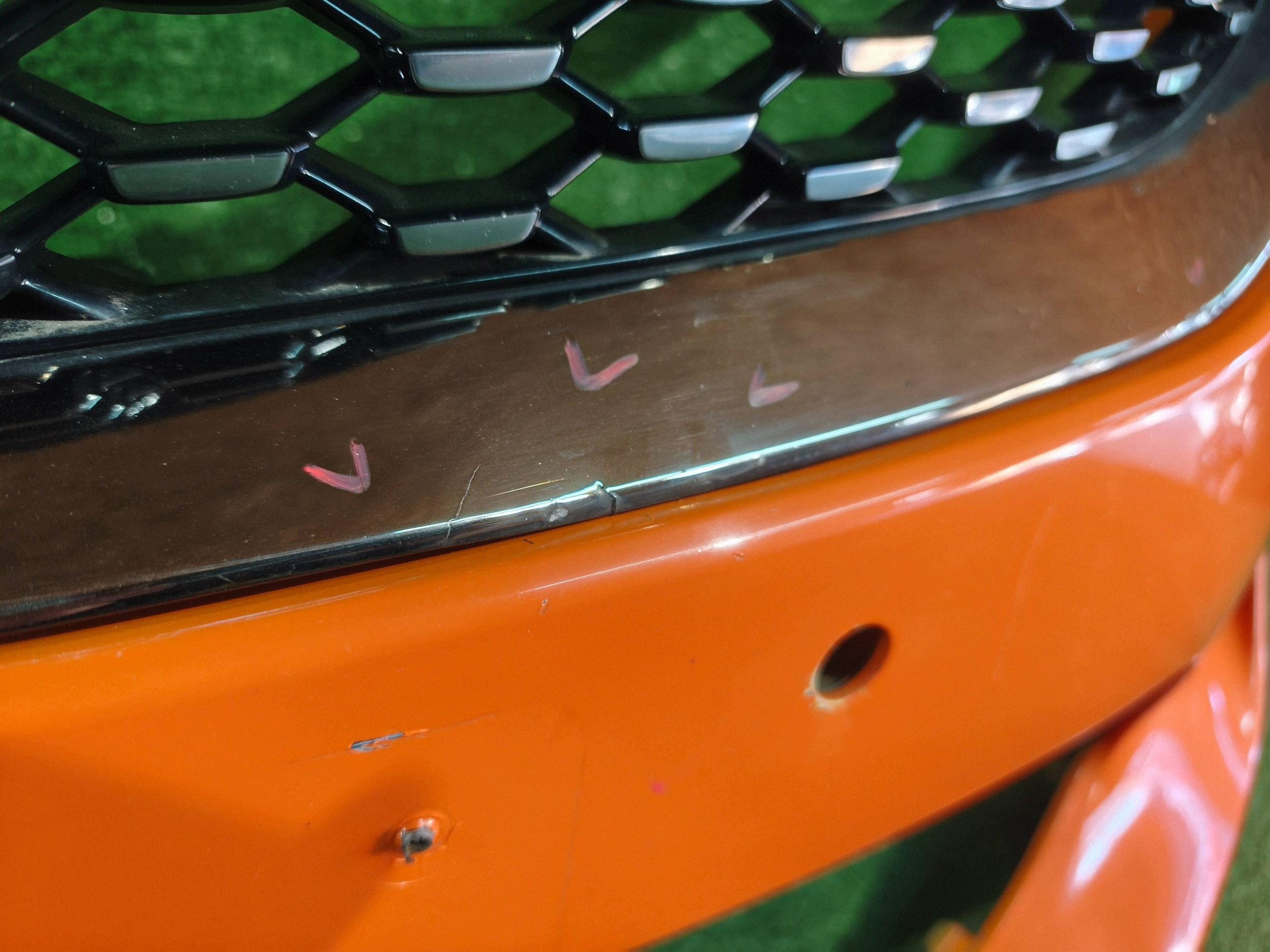 front bumper front KIA STINGER 17- GT NR.9982