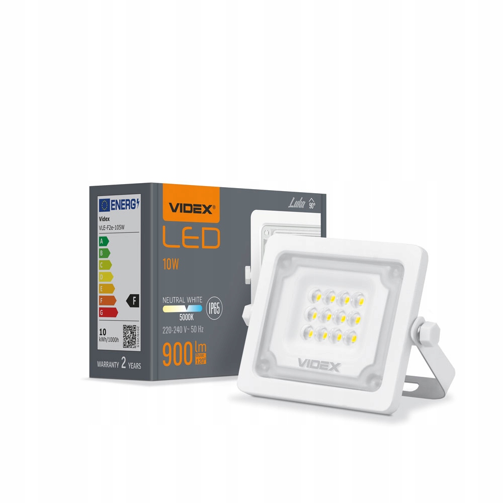 

Naświetlacz Led biały halogen 5000K 900lm 10W