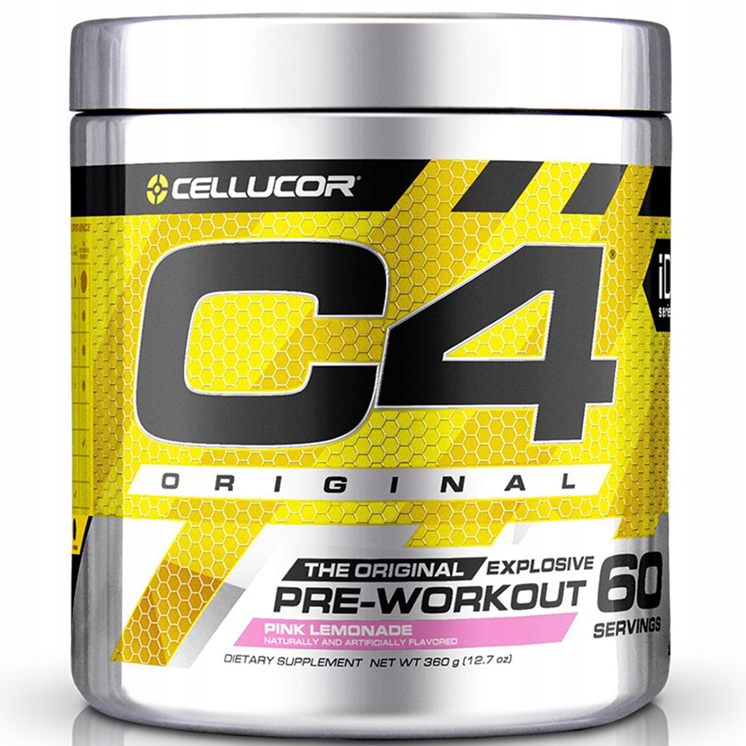 Předtréninkovka Cellucor C4 Original 60 porcí Kreatinu Arginin Usa
