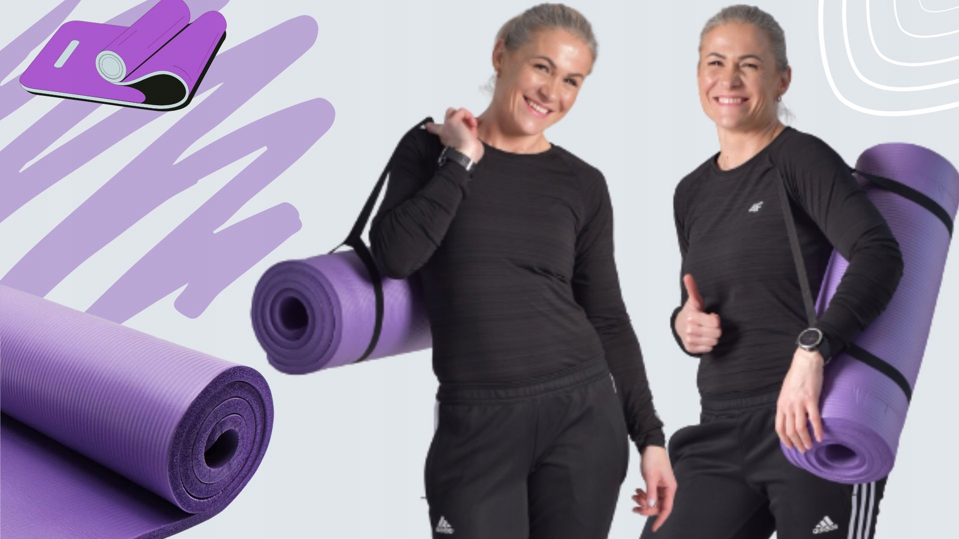 MATA GRUBA DŁUGA WYTRZYMAŁA DO ĆWICZEŃ FITNESS 5 GUM BAND MOCNE NIE PĘKAJĄ Model FIT4MED