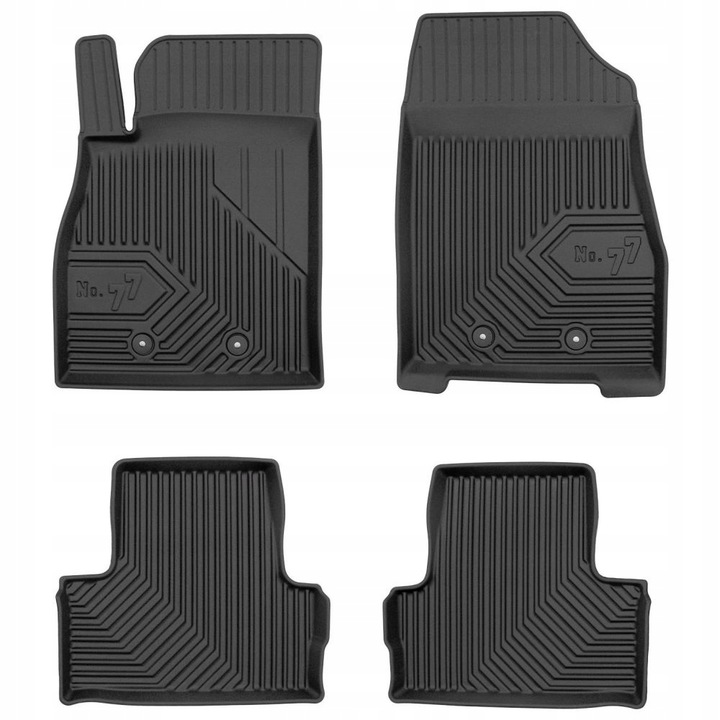 Chevrolet Volt 2010-2015 Gumové Koberečky Korýtka 77