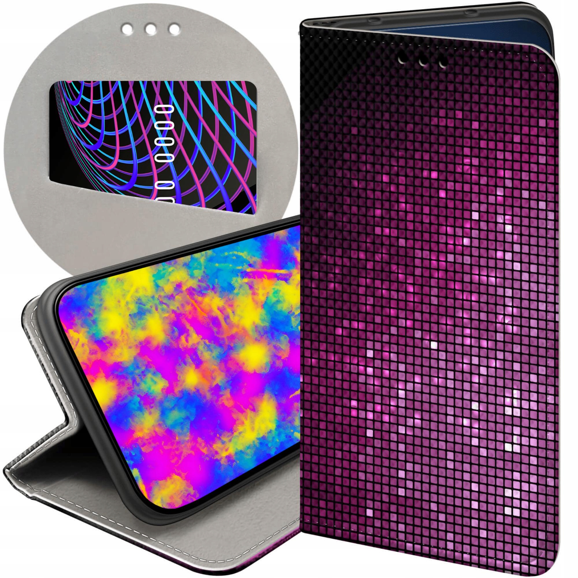 Etui Do Motorola Moto G14 Imitacja Brokatu Brokatowe Błyszczące Case