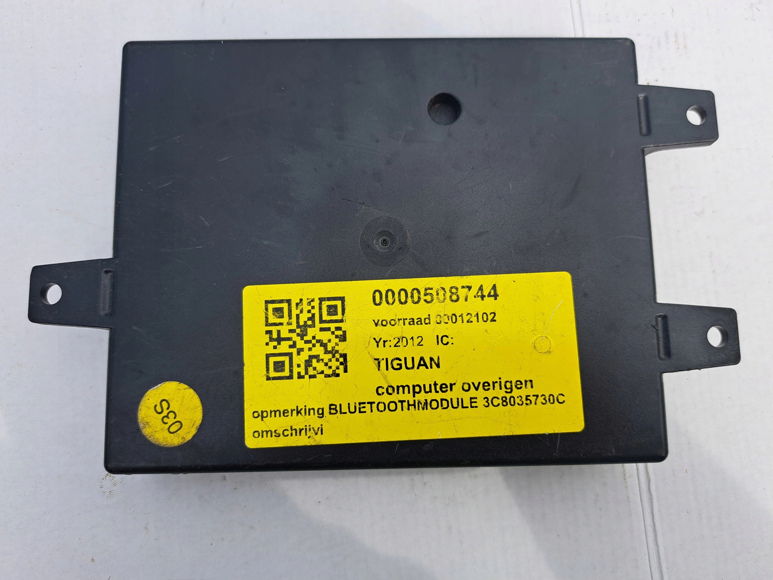 VOLKSWAGEN SKODA control unit module BLUETOOTH 3C8035730C