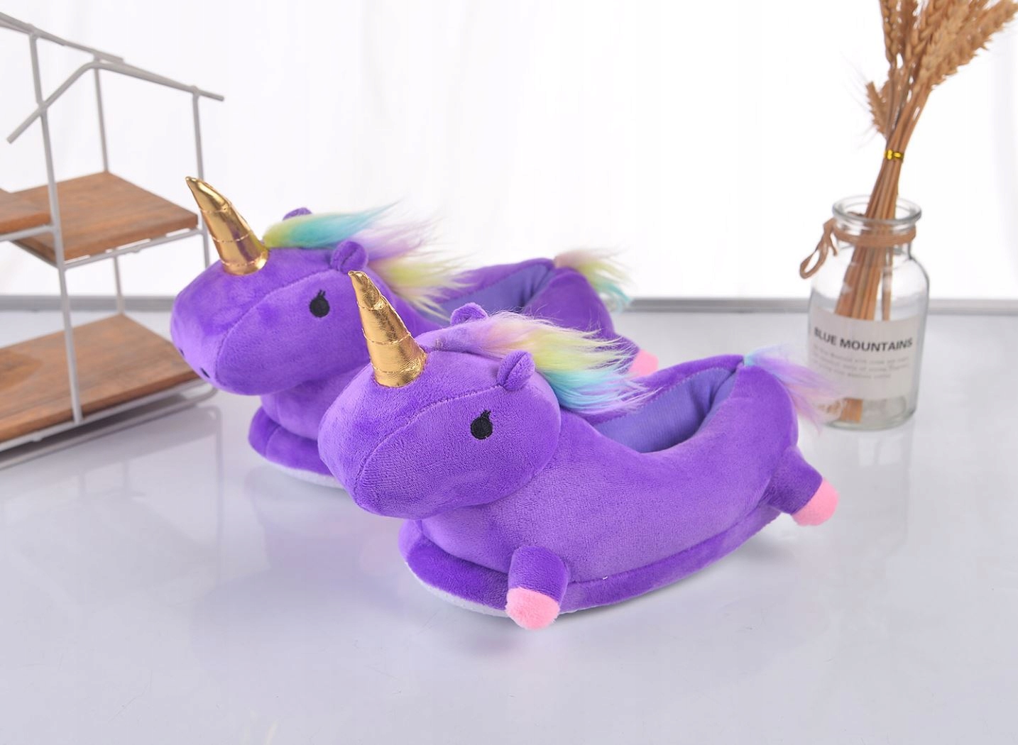 KAPCIE JEDNOROŻEC CIEPŁE PLUSZOWE MĘSKIE MIĘKKIE Kolekcja KIGURUMI ONESIE