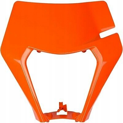 Ufo Osłona Lampy Przód Ktm Exc/exc-f Tpi '20-23 Kolor Pomarańczowy (wzór Oe