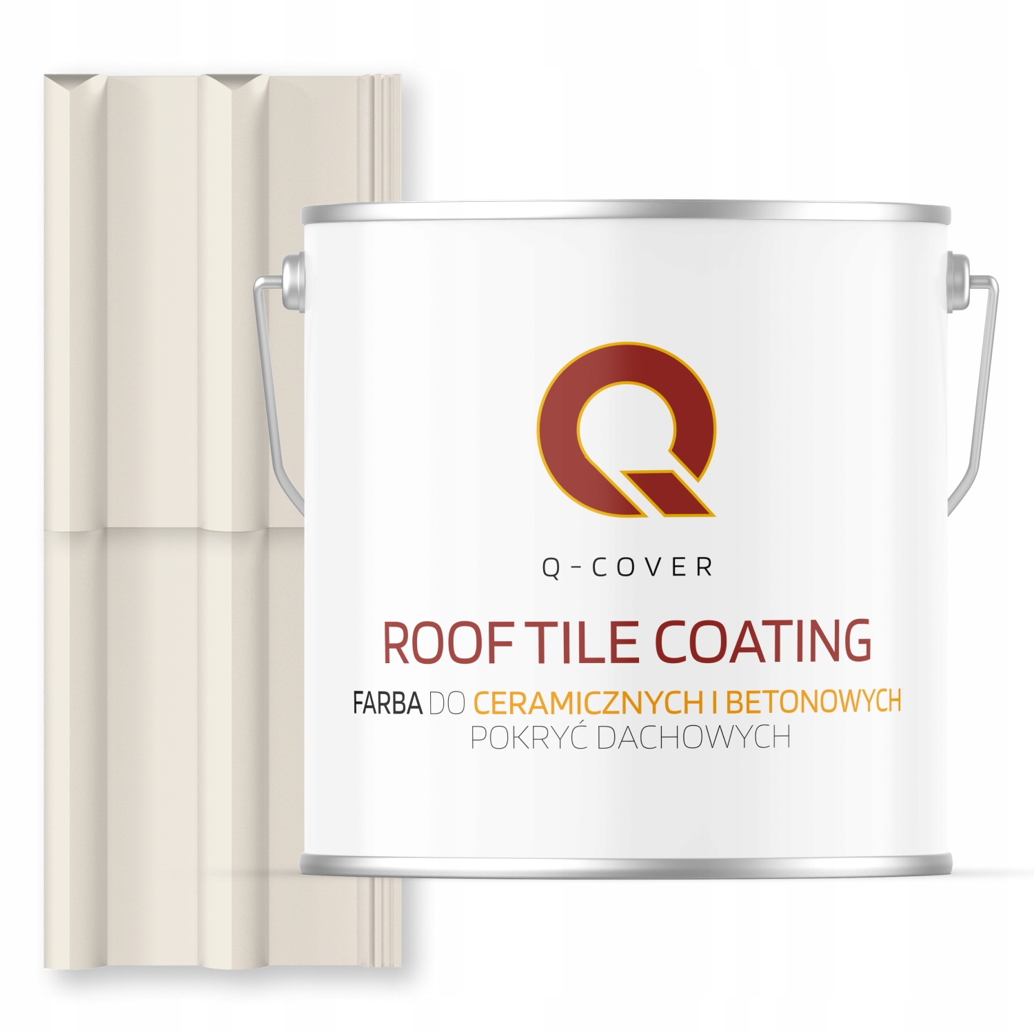 Farba Na Keramické Betónové Strechy Biela Alpská Ral 9010 5 L Polomatná