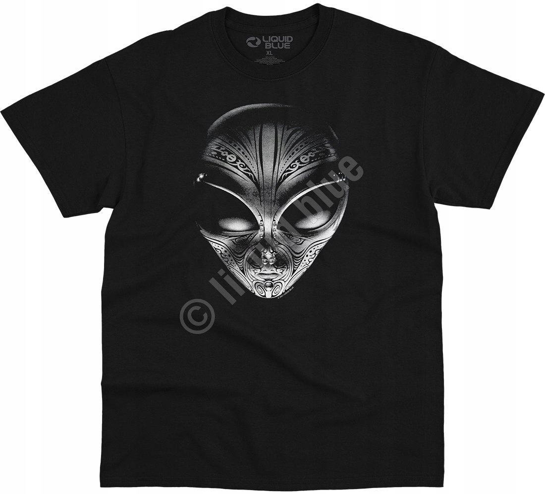 Kmenový mimozemšťan tekutá modrá M