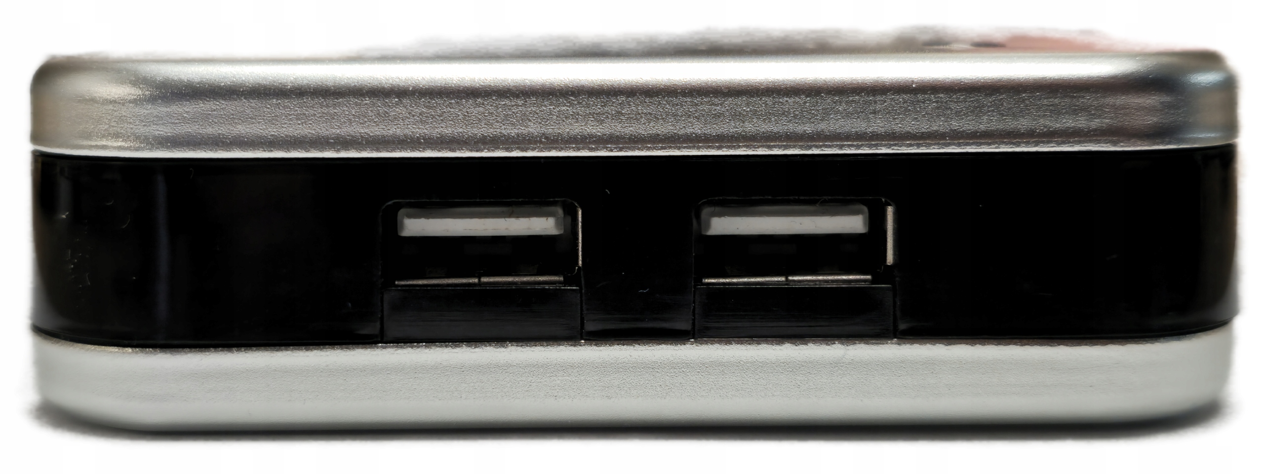 POWERBANK 7400MAH 2X USB 2.1 A MICRO METALOWY LED PŁASKI ZAPASOWA BATERIA Kod producenta 332489