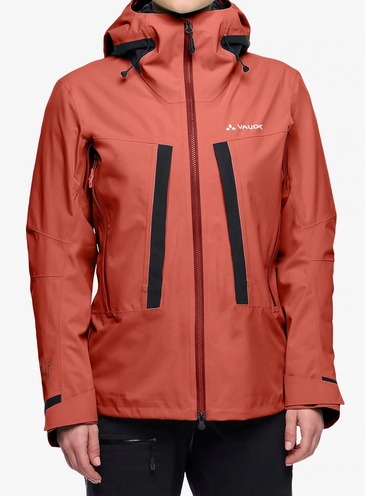 Dámská bunda s membránou Vaude Monviso 2,5L Jacket buckeye 38 (s)