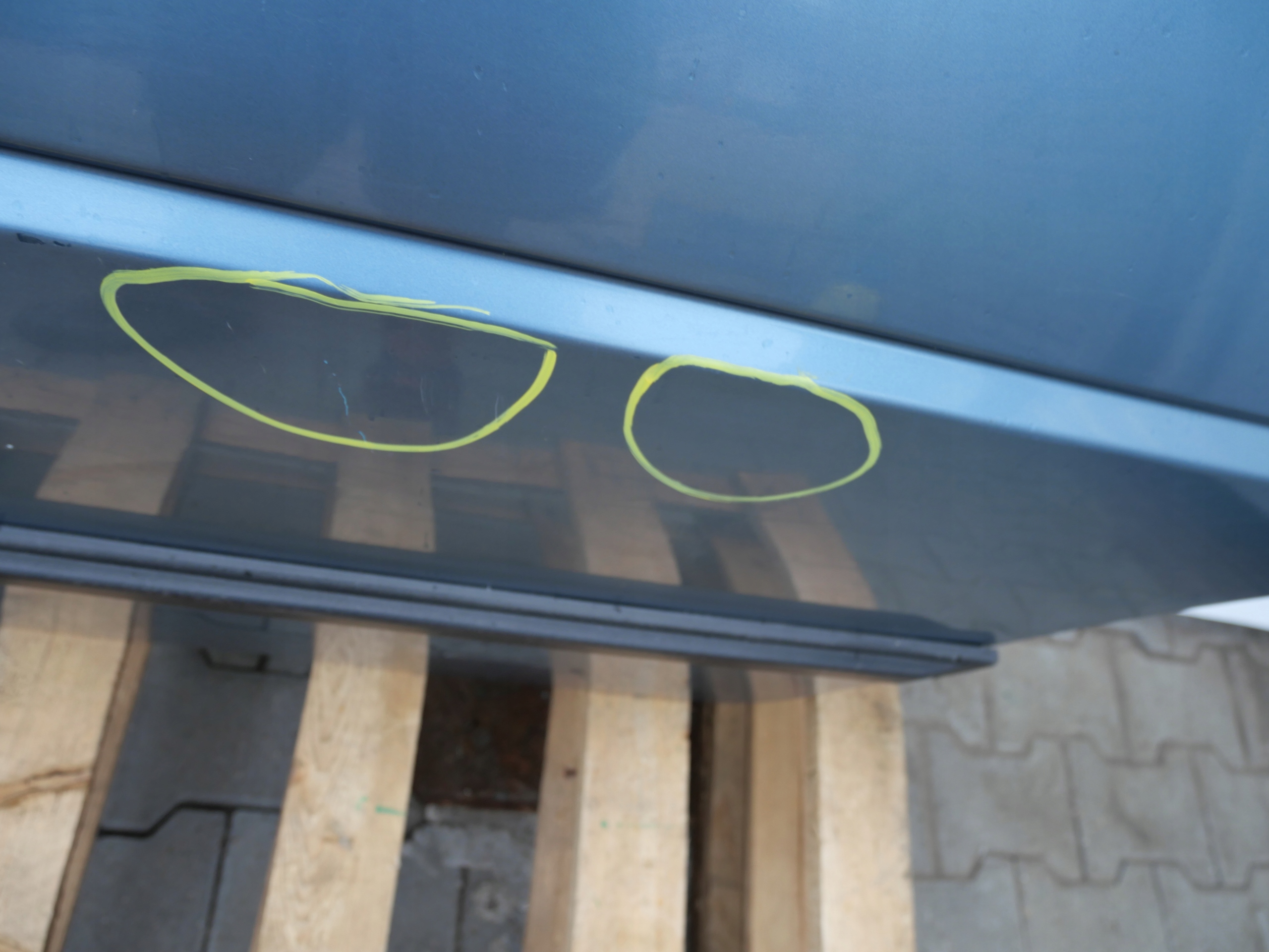 VW JETTA door rear part left