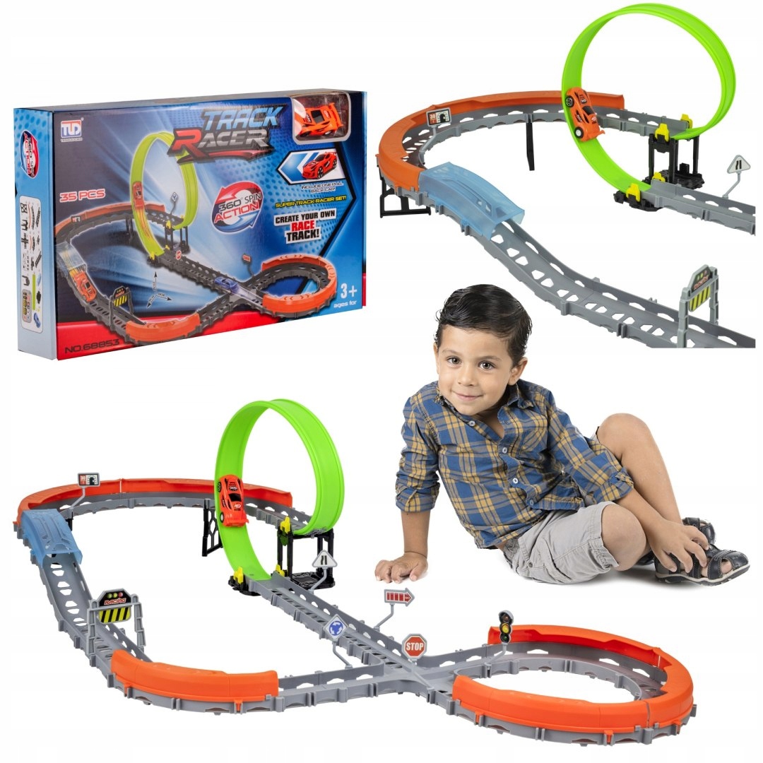 

Tor Samochodowy Wyścigowy Track Racer Auto Zestaw