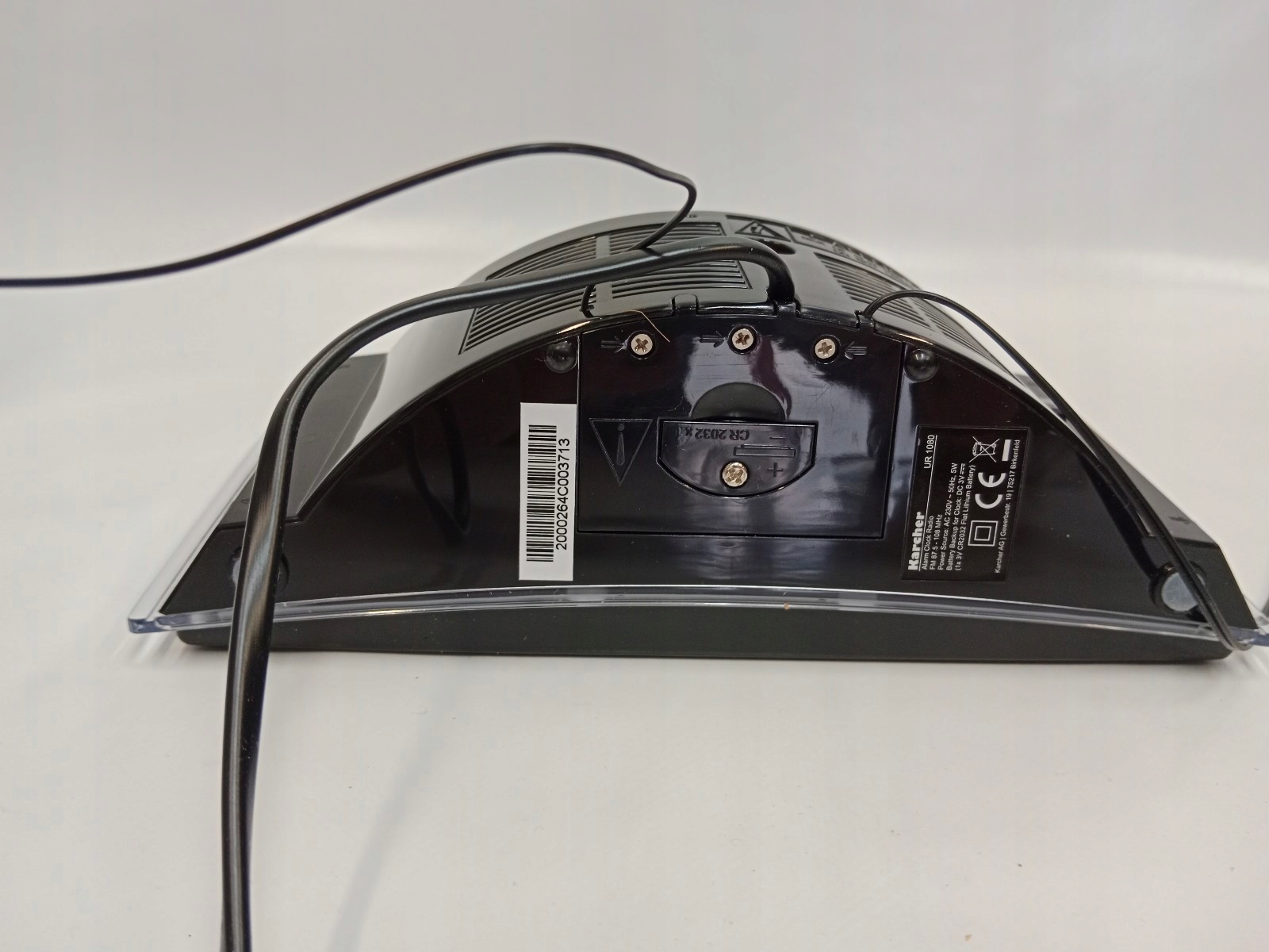 Radiobudzik Karcher UR 1080 RADIO FM Radio FM