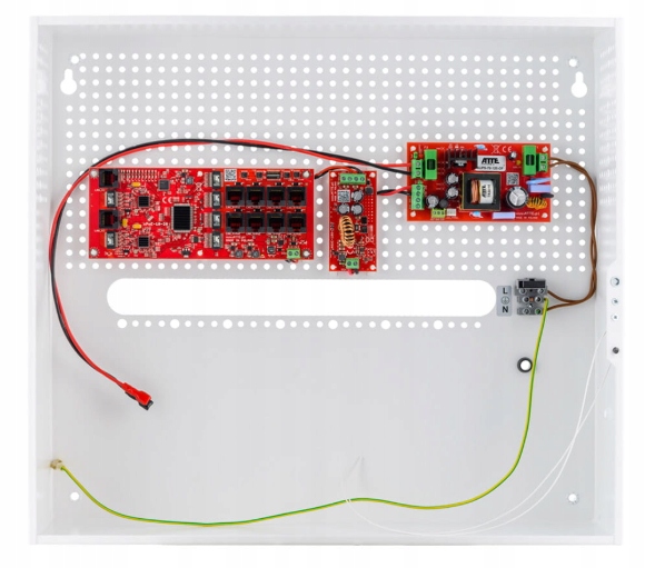 Zestaw buforowy do 8 kamer Ip switch PoE 8P+2G Atte