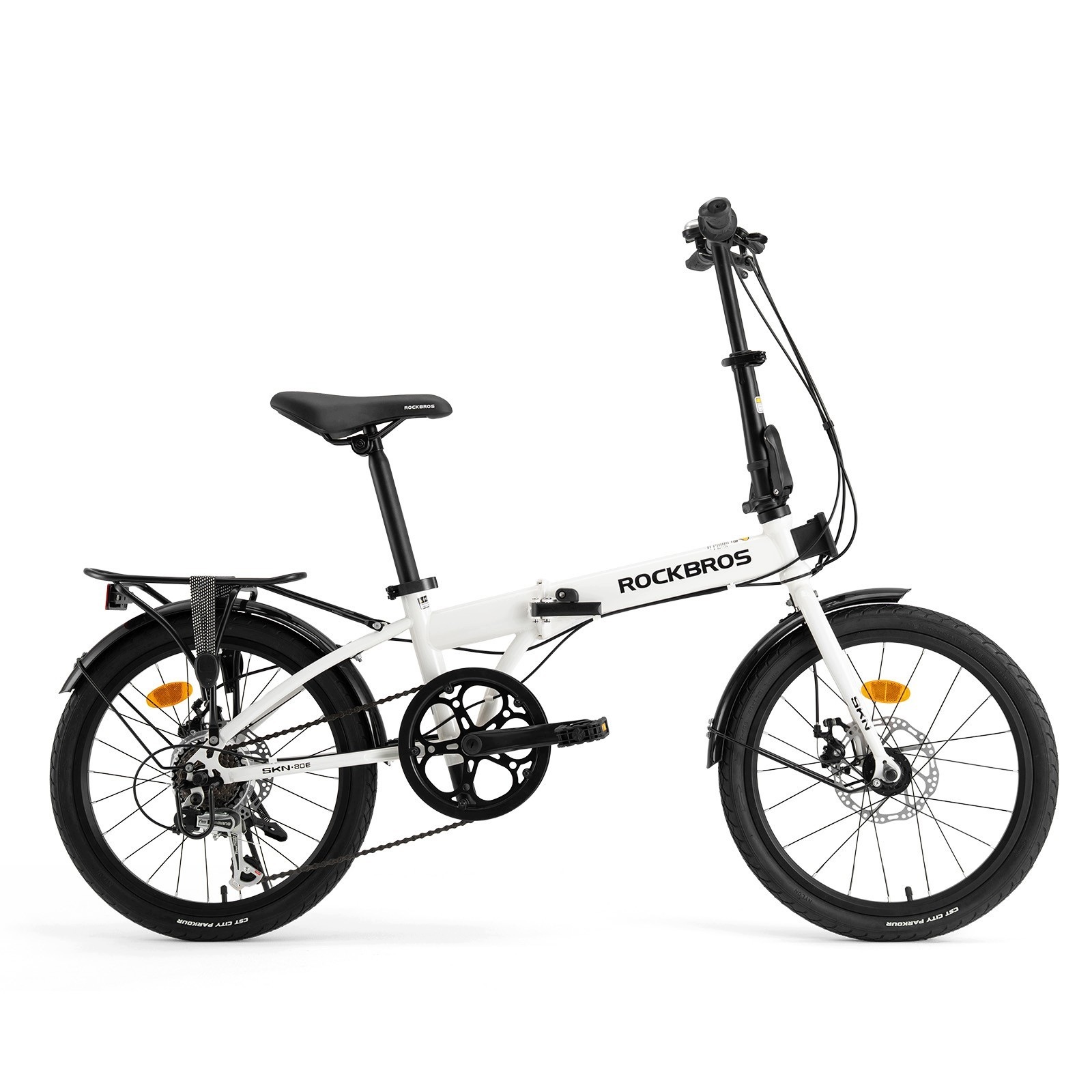Rockbros skládací kolo Skn 20", bílé