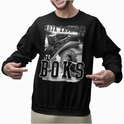 Mikina Bojové Sporty Moje Zajímavost Je Box