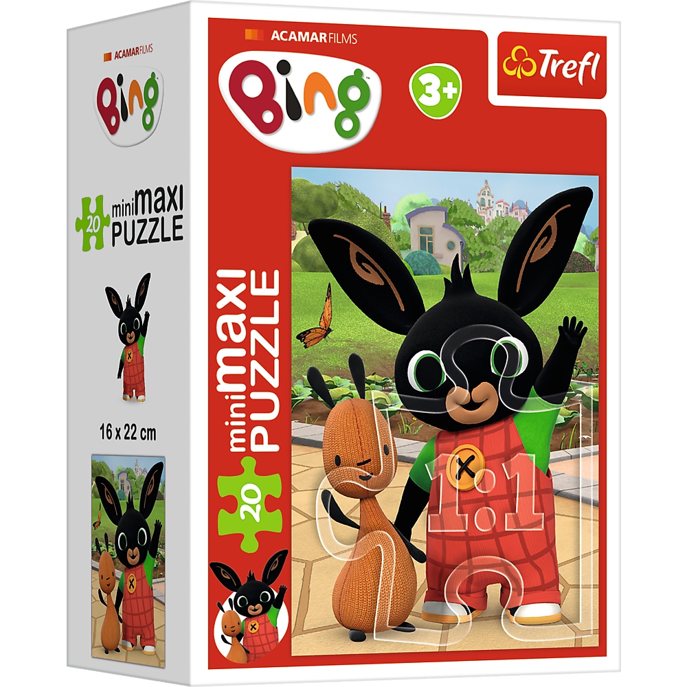 

Puzzle 20 Minimaxi-przyjaciele Binga 3 Trefl