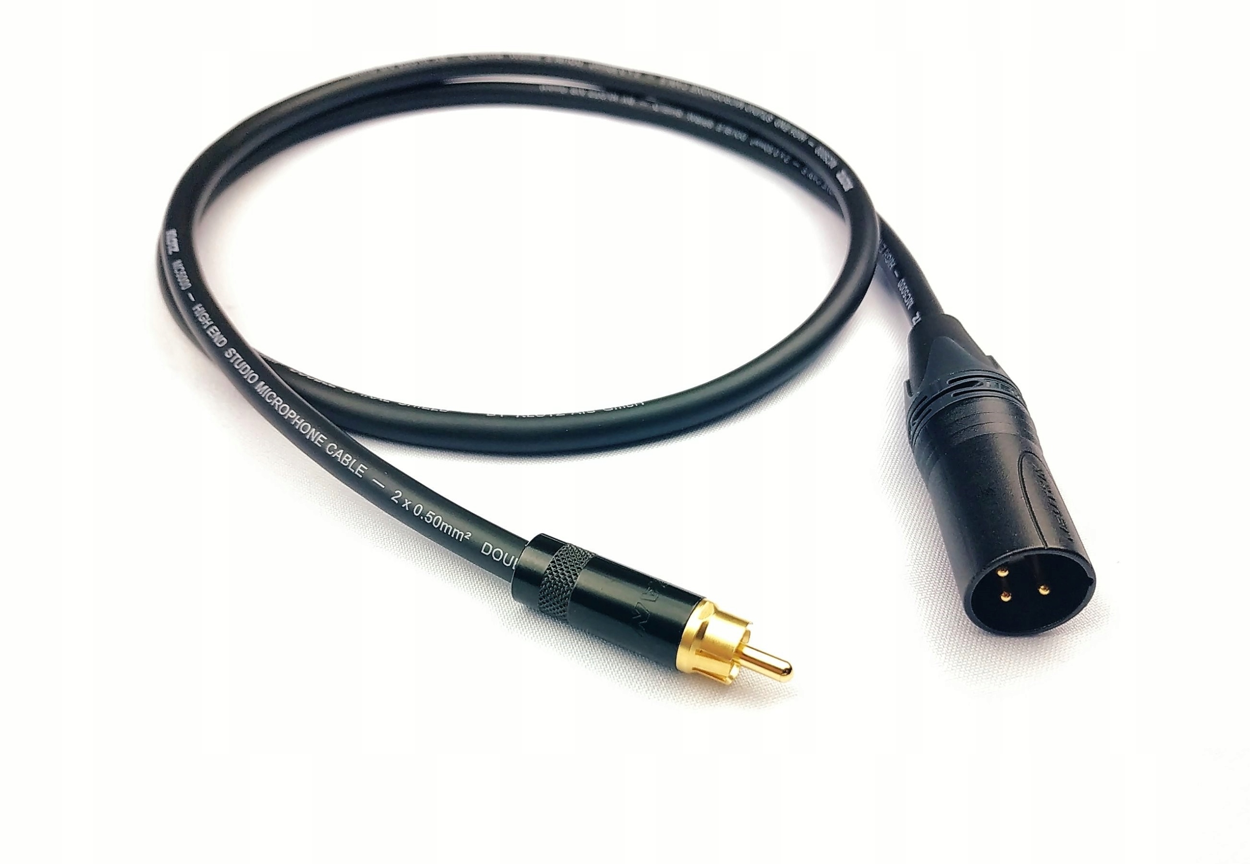 

Klotz MC5000 mikrofonowy Xlr Neutrik na Rca 1m