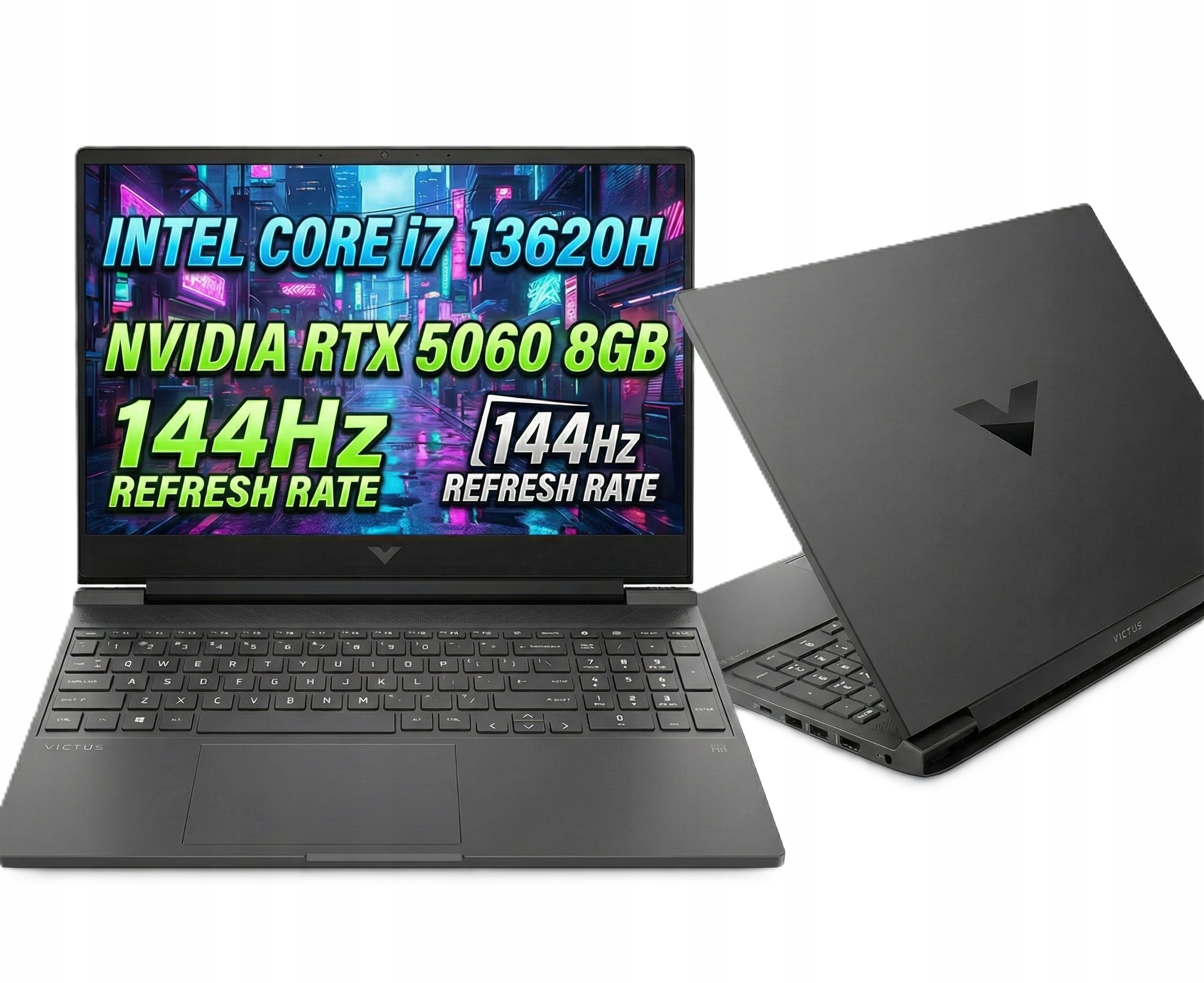 Hp Victus 15 Gaming Intel i7-13620H 16GB 1TB 15.6" Fhd 144Hz RTX5060 W11