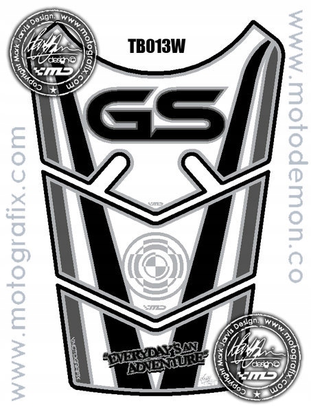 TANKPAD MOTOGRAFIX BMW R1200GS Adventure 2004-2007