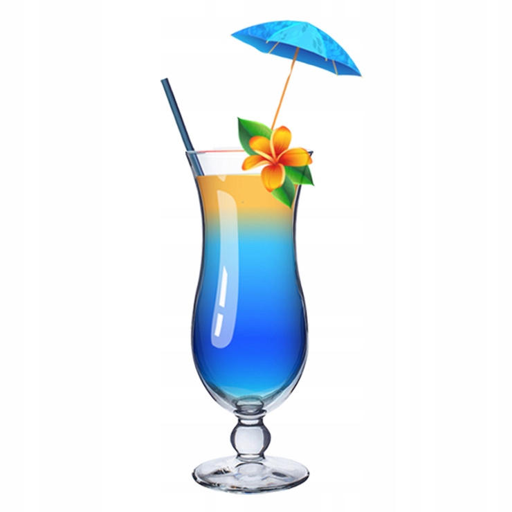 

Szklanka do napojów soku koktajli na nóżce 440ml