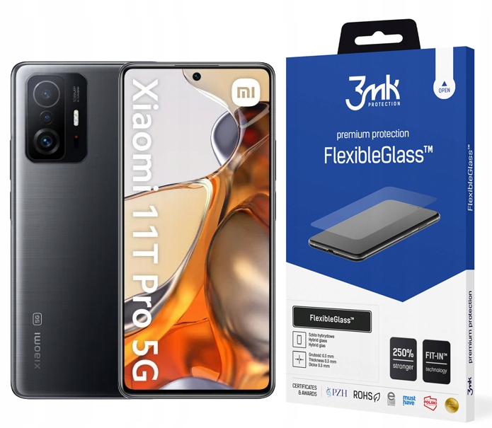 3MK Flexibilní sklo pro Xiaomi Mi 11T 11T Pro
