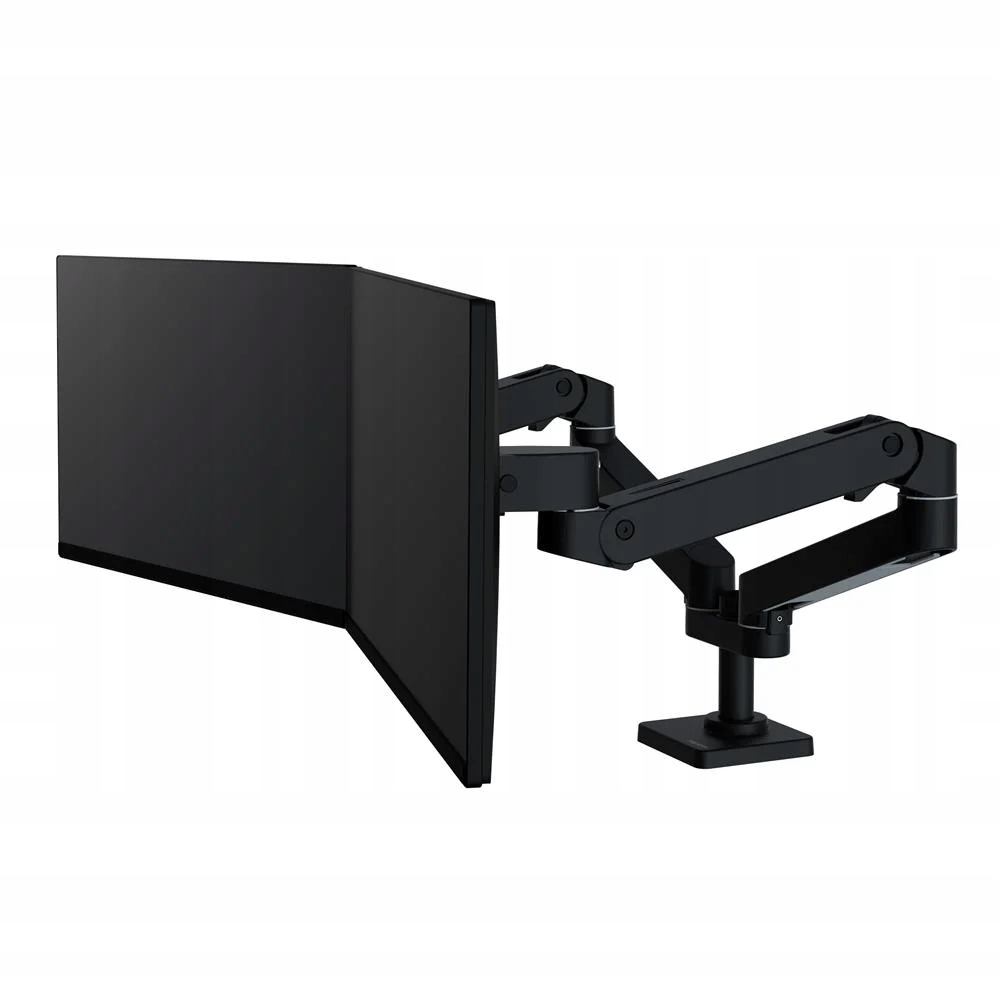Ergotron LX Pro Dual silný dvojramenný stolný držiak na 2 monitory
