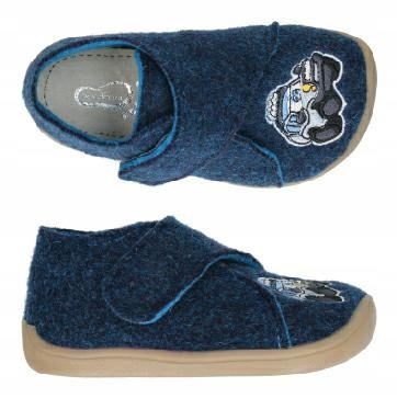 Kapcie 3F Barefootelf Pascal Wolly 2BE4/W48 rozm. 30