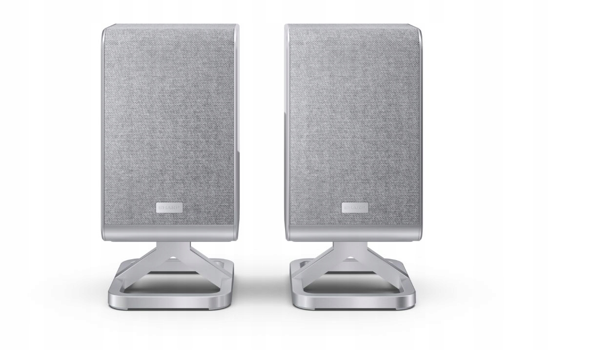 Sharp HT-SPR52021(SL) Q Soundbar 2.0.2 Bezdrôtové zadné priestorové reproduktory, strieborná