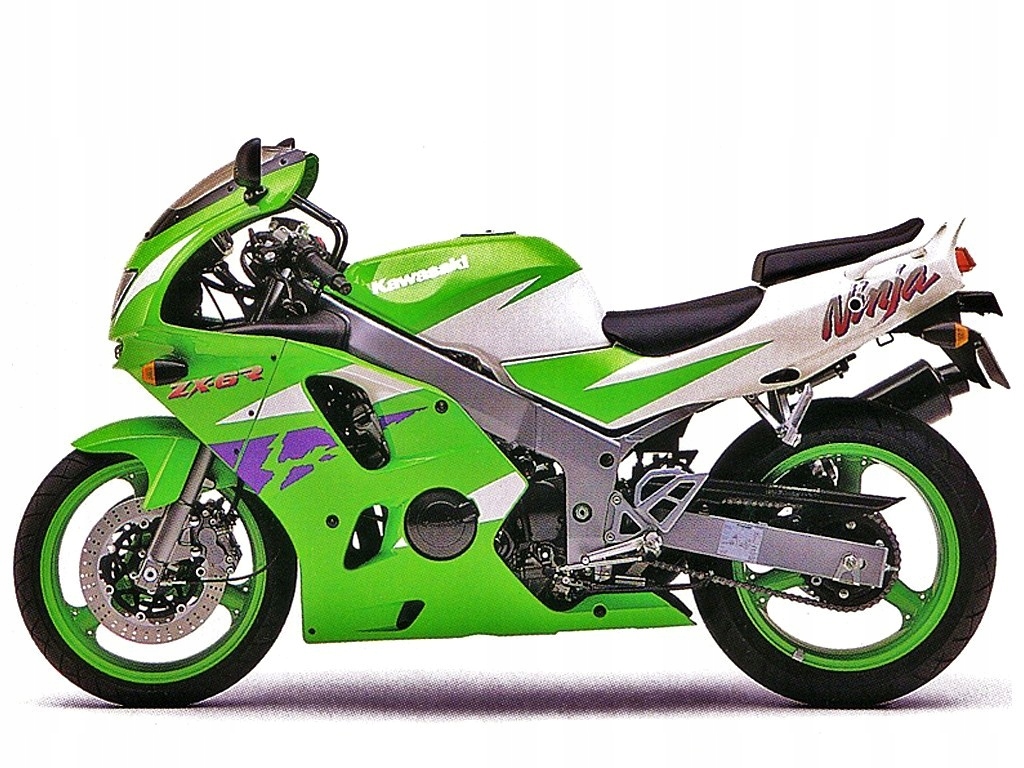 Наклейки fooqs для мотоцикла KAWASAKI ZX-6 - R 1996 року